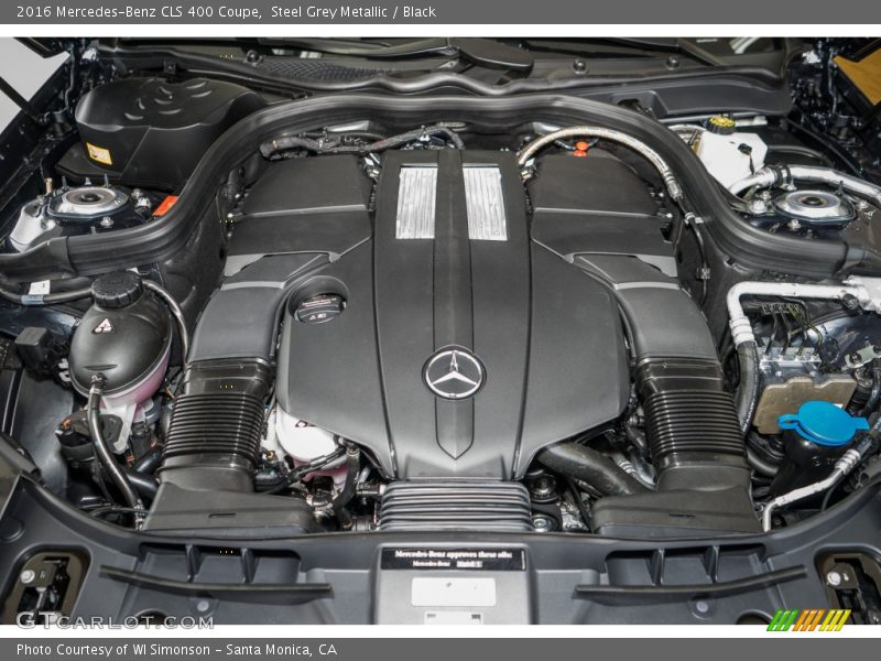  2016 CLS 400 Coupe Engine - 3.0 Liter DI Twin-Turbocharged DOHC 24-Valve VVT V6