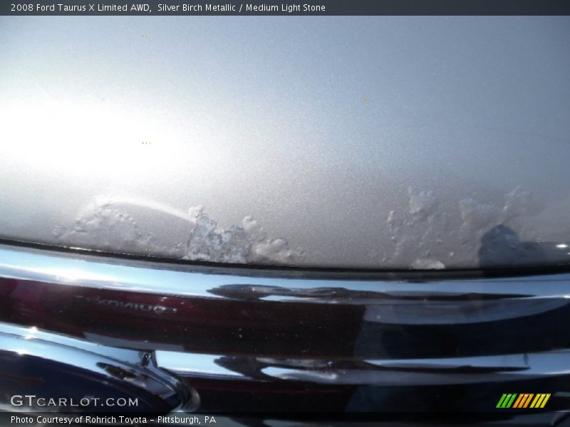 Silver Birch Metallic / Medium Light Stone 2008 Ford Taurus X Limited AWD