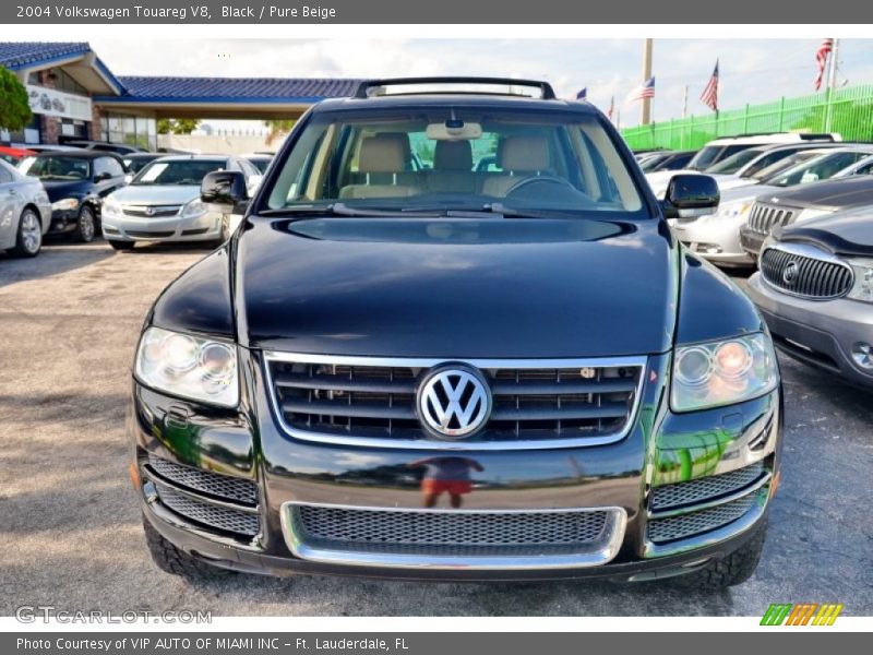 Black / Pure Beige 2004 Volkswagen Touareg V8