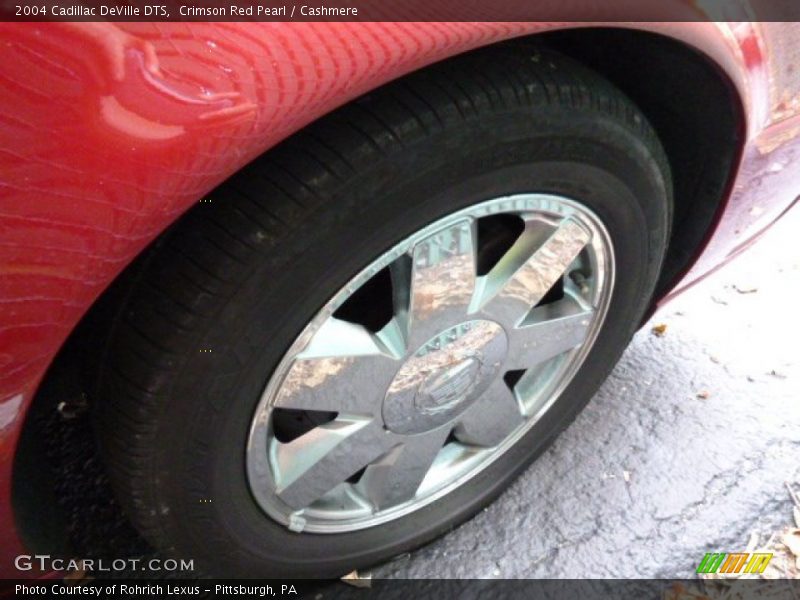 Crimson Red Pearl / Cashmere 2004 Cadillac DeVille DTS
