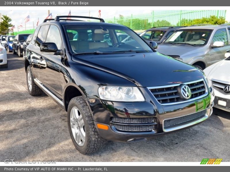 Black / Pure Beige 2004 Volkswagen Touareg V8