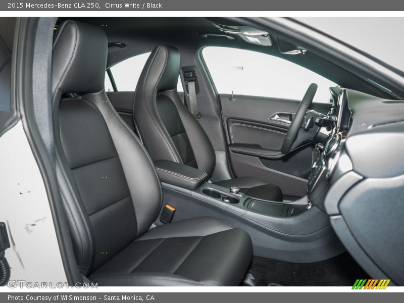 Cirrus White / Black 2015 Mercedes-Benz CLA 250
