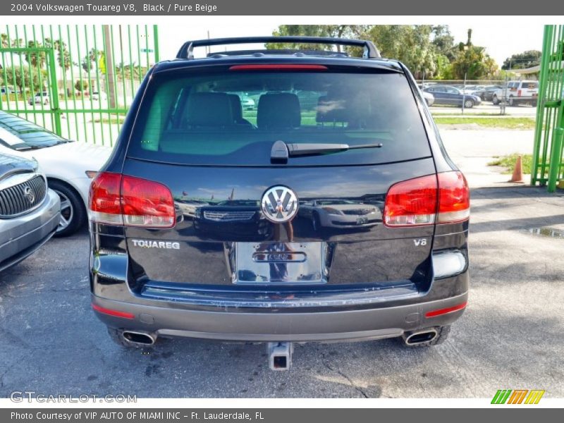 Black / Pure Beige 2004 Volkswagen Touareg V8