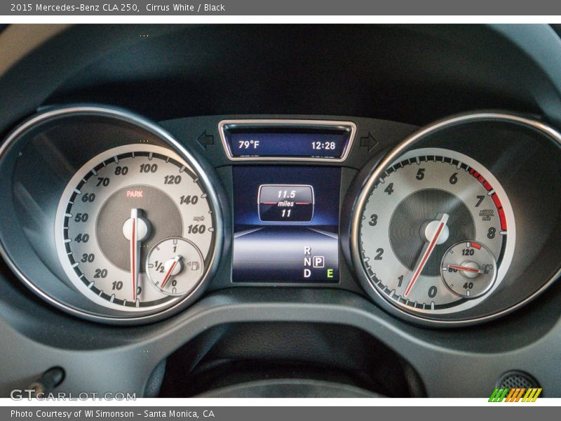 Cirrus White / Black 2015 Mercedes-Benz CLA 250