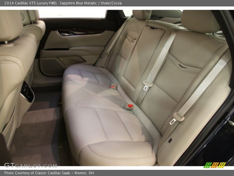 Sapphire Blue Metallic / Shale/Cocoa 2014 Cadillac XTS Luxury FWD