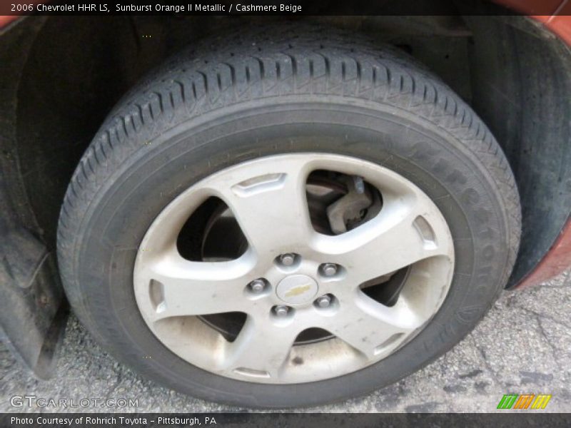 Sunburst Orange II Metallic / Cashmere Beige 2006 Chevrolet HHR LS