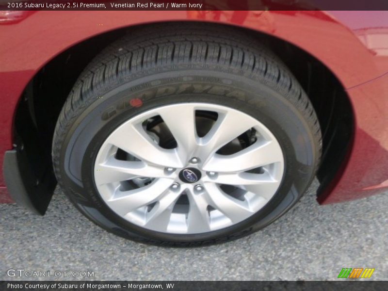 Venetian Red Pearl / Warm Ivory 2016 Subaru Legacy 2.5i Premium