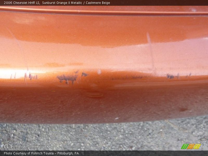 Sunburst Orange II Metallic / Cashmere Beige 2006 Chevrolet HHR LS