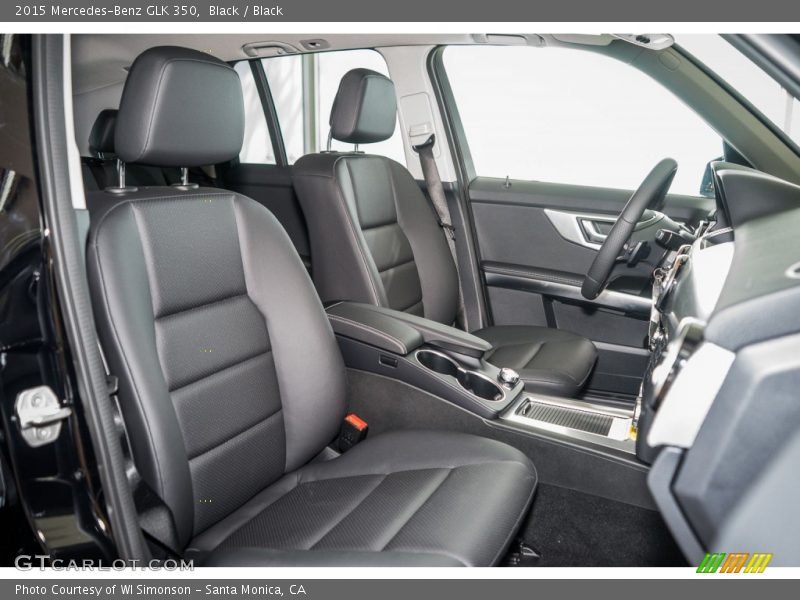 Black / Black 2015 Mercedes-Benz GLK 350