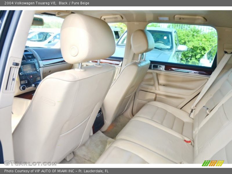 Black / Pure Beige 2004 Volkswagen Touareg V8