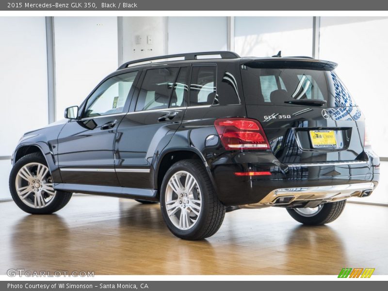 Black / Black 2015 Mercedes-Benz GLK 350