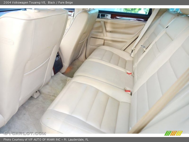 Black / Pure Beige 2004 Volkswagen Touareg V8