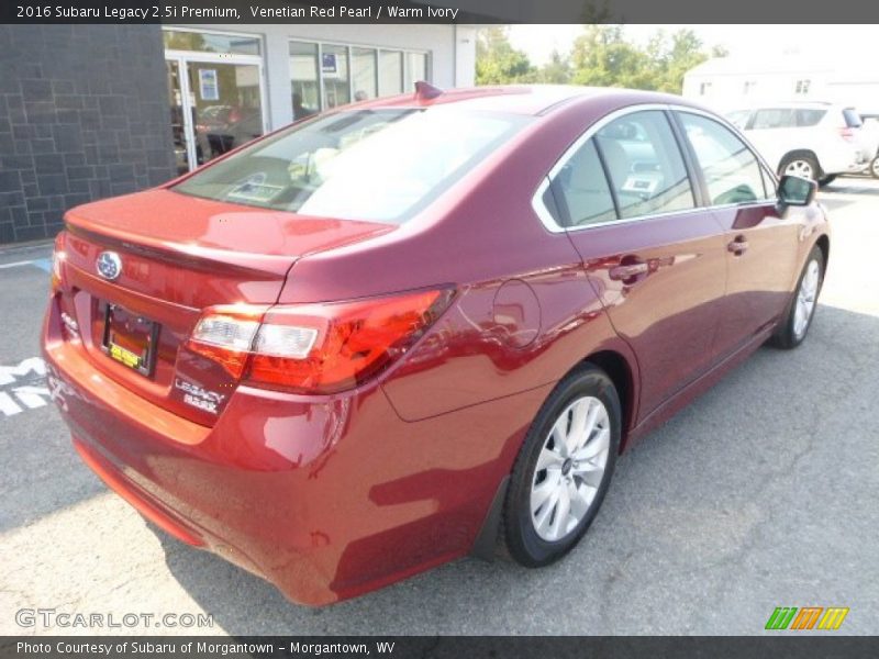 Venetian Red Pearl / Warm Ivory 2016 Subaru Legacy 2.5i Premium
