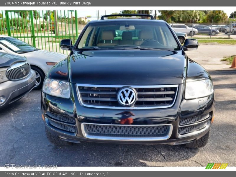 Black / Pure Beige 2004 Volkswagen Touareg V8