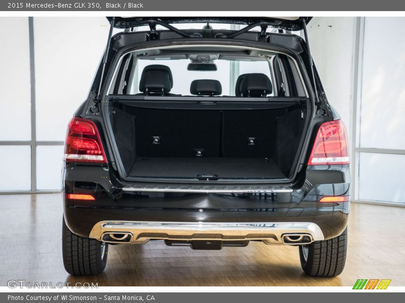 Black / Black 2015 Mercedes-Benz GLK 350