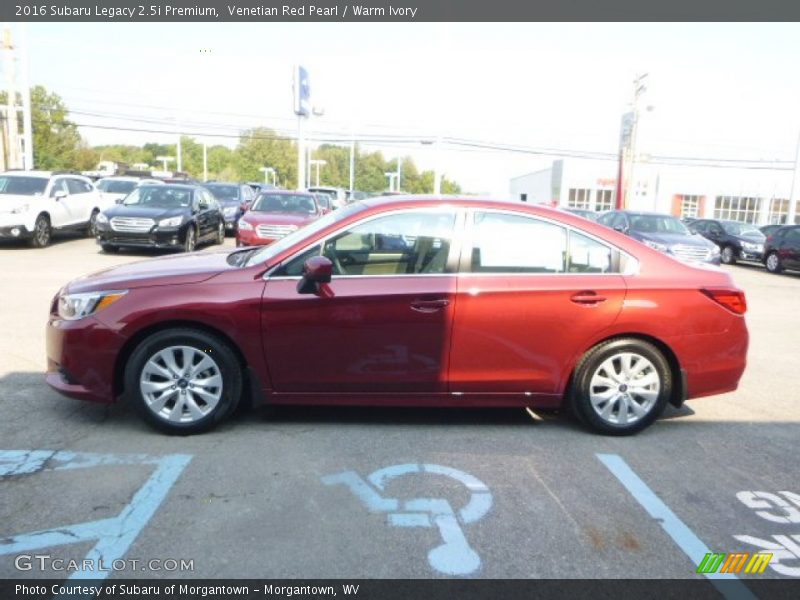 Venetian Red Pearl / Warm Ivory 2016 Subaru Legacy 2.5i Premium