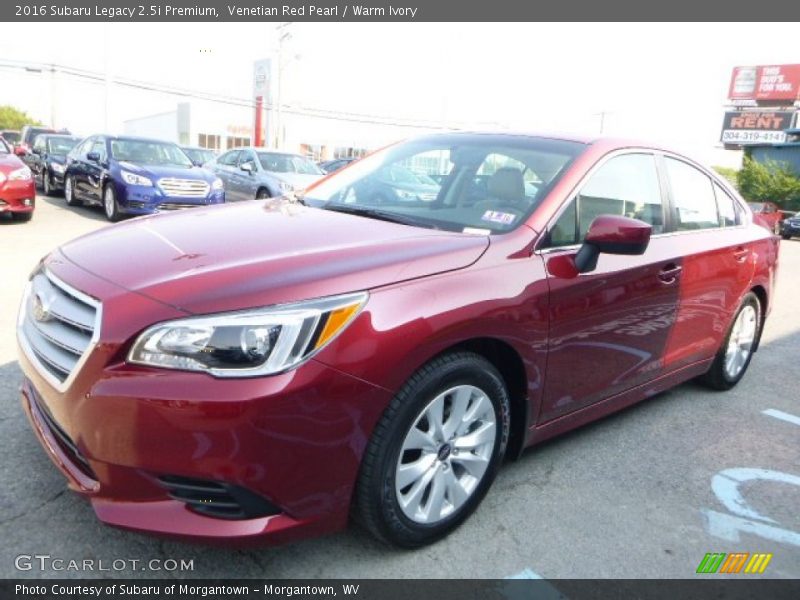 Front 3/4 View of 2016 Legacy 2.5i Premium