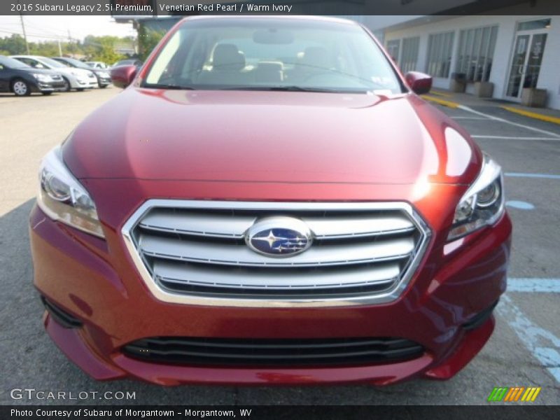 Venetian Red Pearl / Warm Ivory 2016 Subaru Legacy 2.5i Premium
