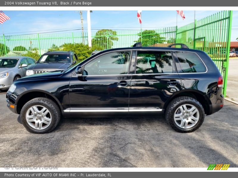 Black / Pure Beige 2004 Volkswagen Touareg V8