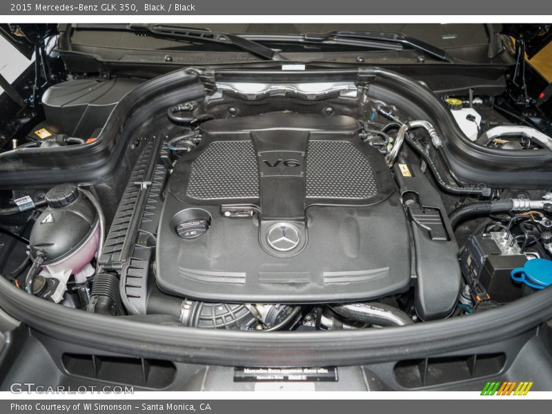 Black / Black 2015 Mercedes-Benz GLK 350