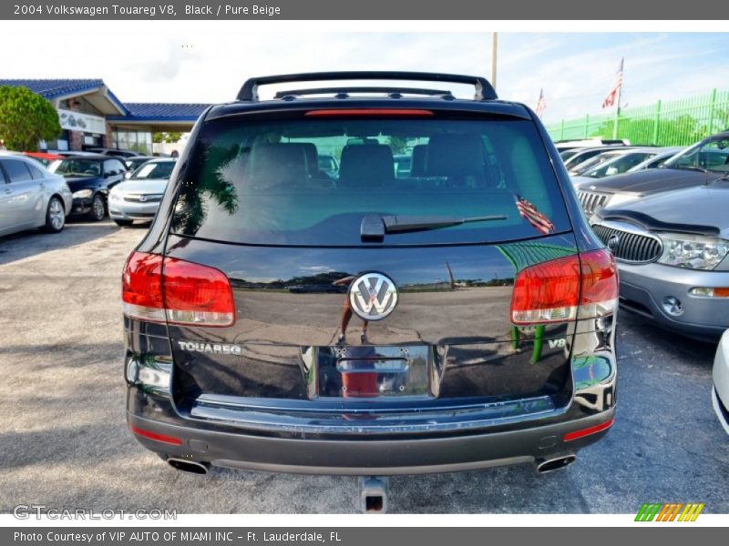 Black / Pure Beige 2004 Volkswagen Touareg V8