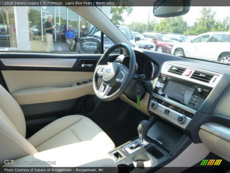 Lapis Blue Pearl / Warm Ivory 2016 Subaru Legacy 2.5i Premium