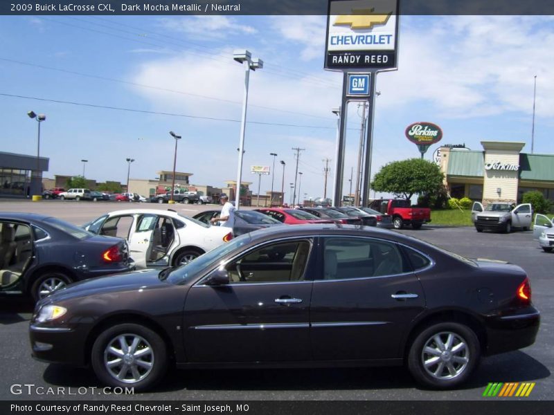 Dark Mocha Metallic / Neutral 2009 Buick LaCrosse CXL