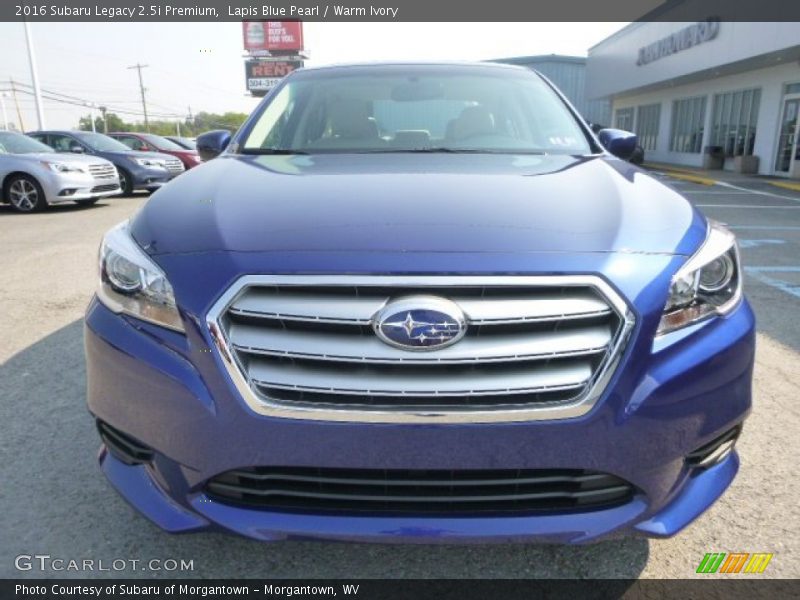 Lapis Blue Pearl / Warm Ivory 2016 Subaru Legacy 2.5i Premium