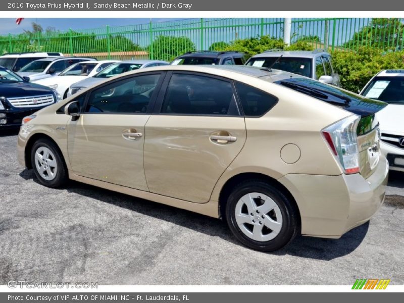 Sandy Beach Metallic / Dark Gray 2010 Toyota Prius Hybrid II