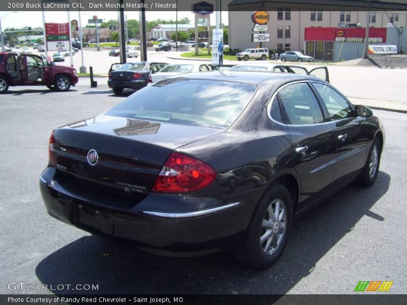Dark Mocha Metallic / Neutral 2009 Buick LaCrosse CXL
