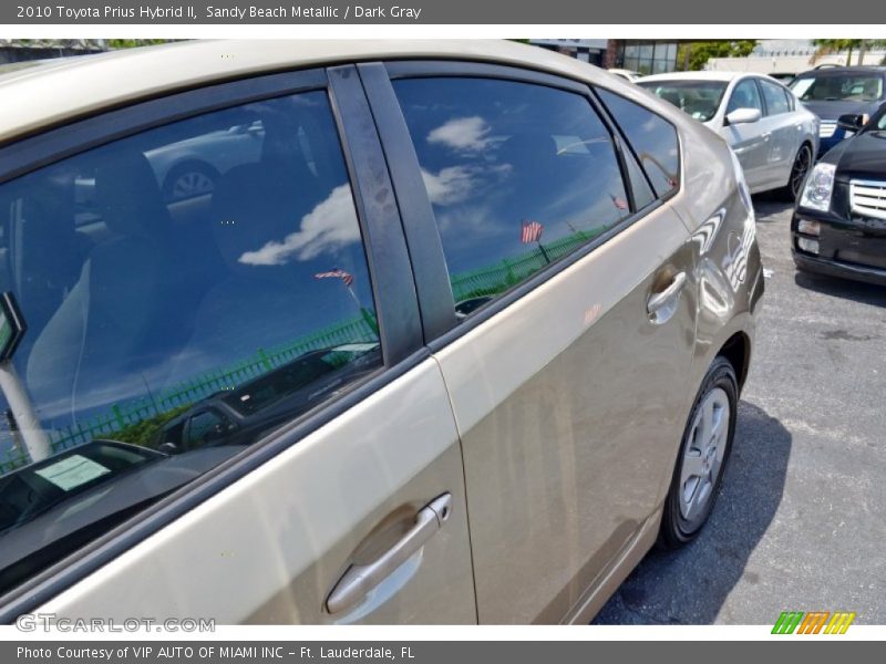 Sandy Beach Metallic / Dark Gray 2010 Toyota Prius Hybrid II