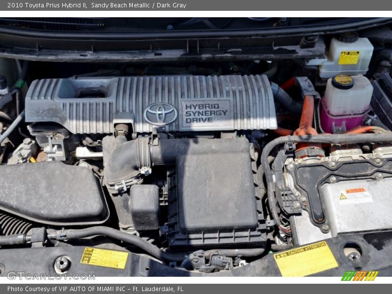 Sandy Beach Metallic / Dark Gray 2010 Toyota Prius Hybrid II