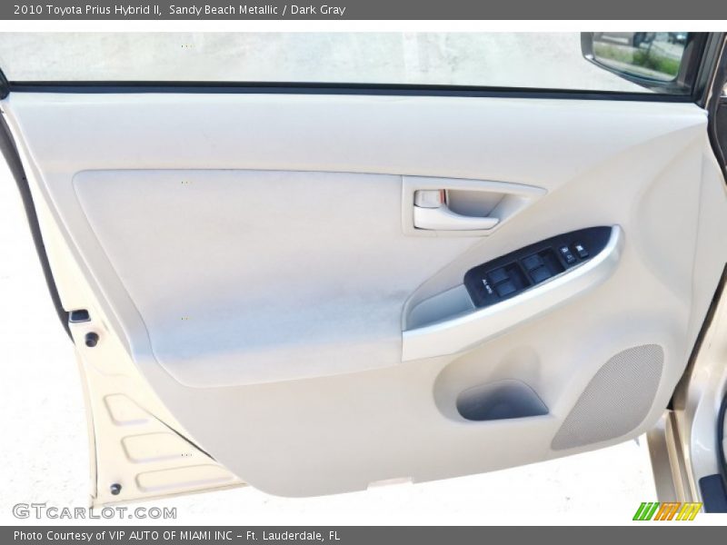 Sandy Beach Metallic / Dark Gray 2010 Toyota Prius Hybrid II