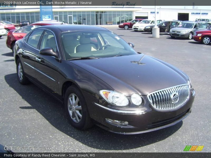 Dark Mocha Metallic / Neutral 2009 Buick LaCrosse CXL