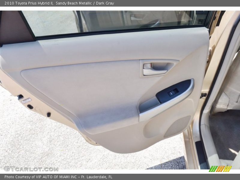 Sandy Beach Metallic / Dark Gray 2010 Toyota Prius Hybrid II