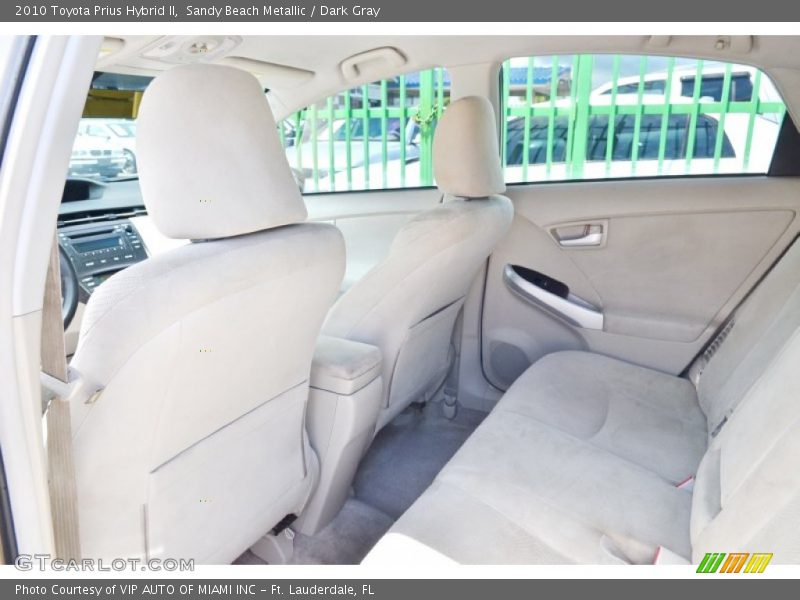 Sandy Beach Metallic / Dark Gray 2010 Toyota Prius Hybrid II