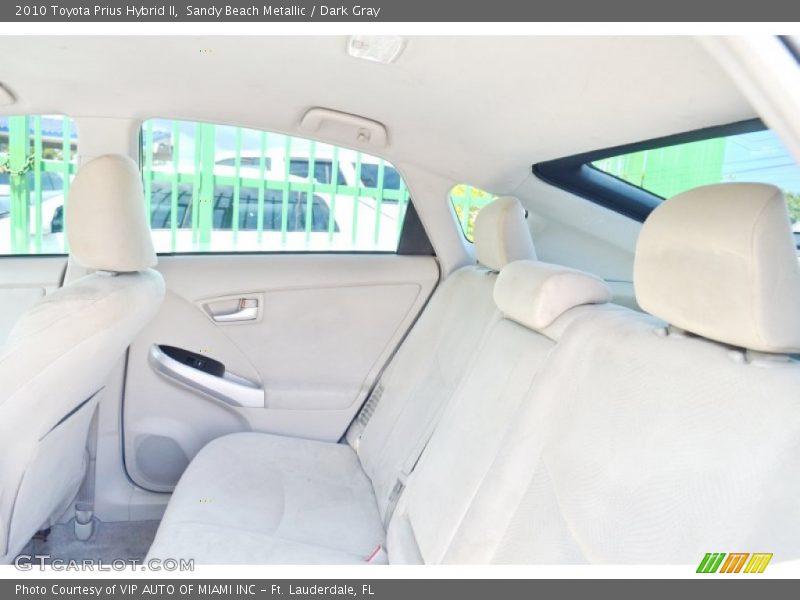 Sandy Beach Metallic / Dark Gray 2010 Toyota Prius Hybrid II