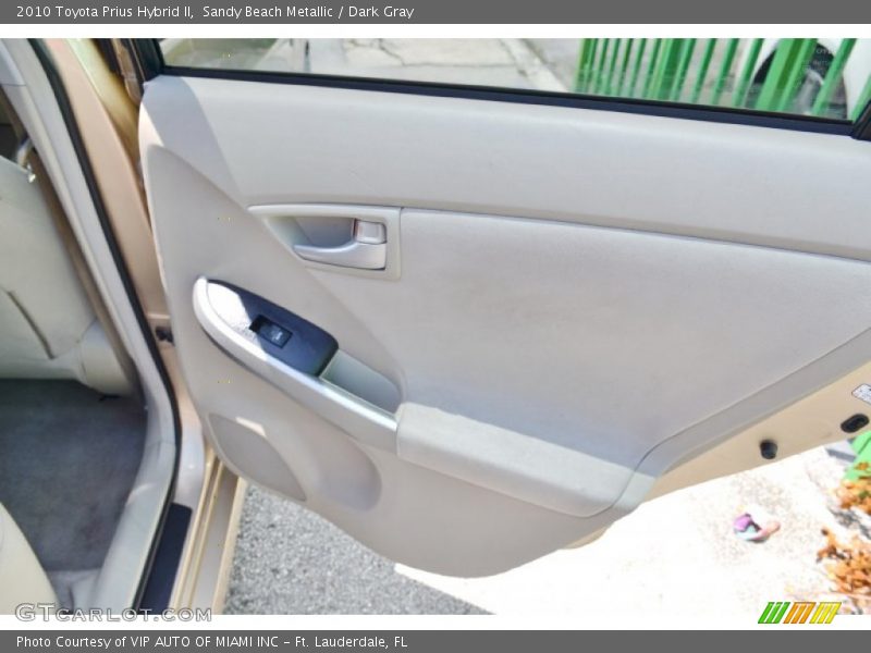 Sandy Beach Metallic / Dark Gray 2010 Toyota Prius Hybrid II