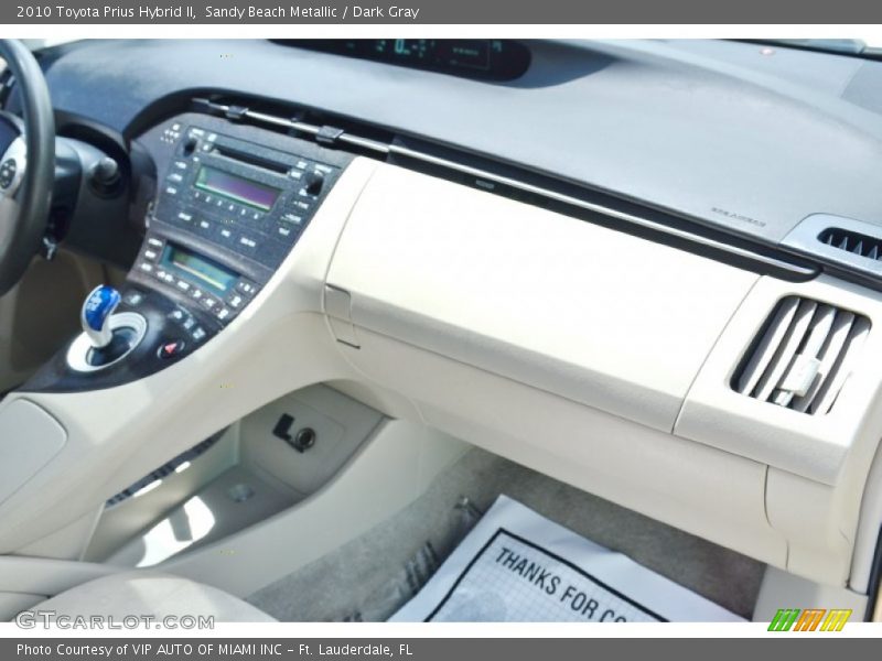 Sandy Beach Metallic / Dark Gray 2010 Toyota Prius Hybrid II