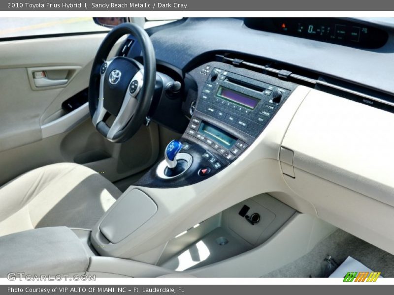 Sandy Beach Metallic / Dark Gray 2010 Toyota Prius Hybrid II
