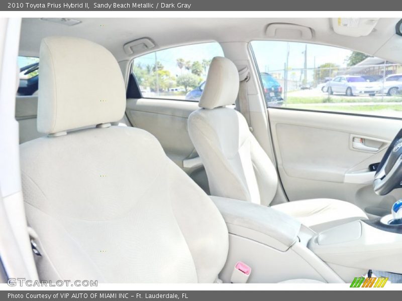 Sandy Beach Metallic / Dark Gray 2010 Toyota Prius Hybrid II