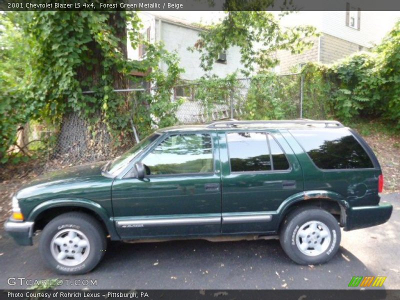  2001 Blazer LS 4x4 Forest Green Metallic
