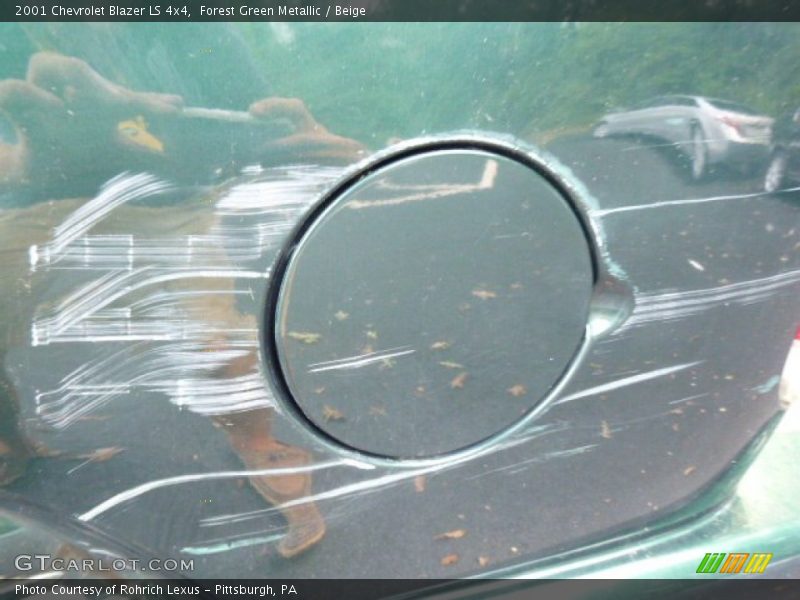 Forest Green Metallic / Beige 2001 Chevrolet Blazer LS 4x4