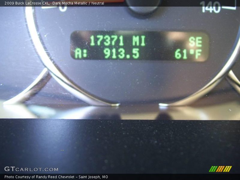 Dark Mocha Metallic / Neutral 2009 Buick LaCrosse CXL
