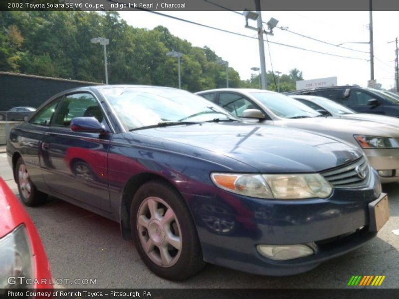 Front 3/4 View of 2002 Solara SE V6 Coupe