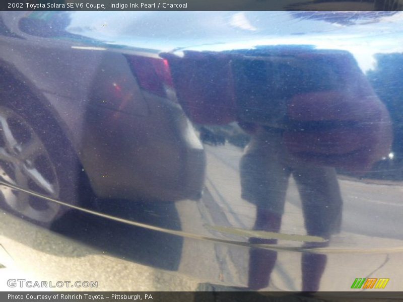Indigo Ink Pearl / Charcoal 2002 Toyota Solara SE V6 Coupe
