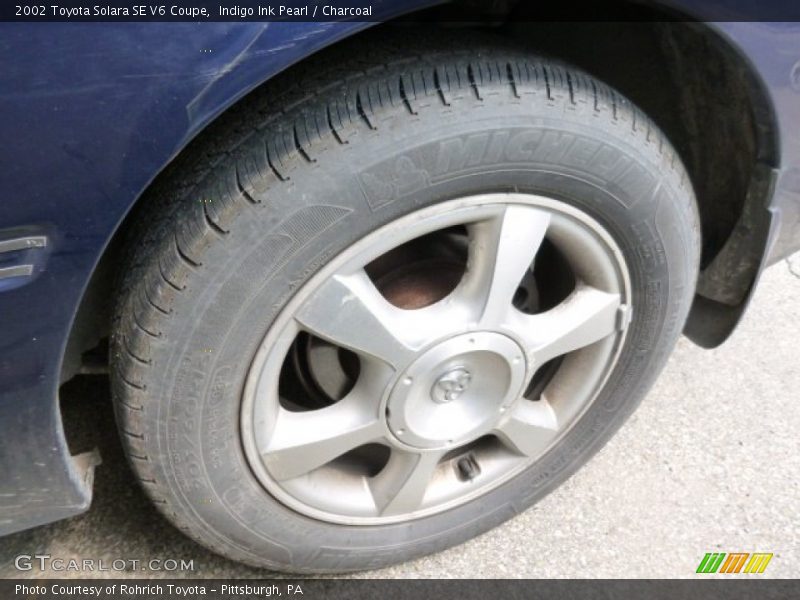 Indigo Ink Pearl / Charcoal 2002 Toyota Solara SE V6 Coupe