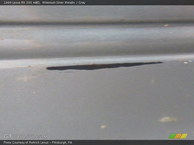 Millenium Silver Metallic / Gray 1999 Lexus RX 300 AWD