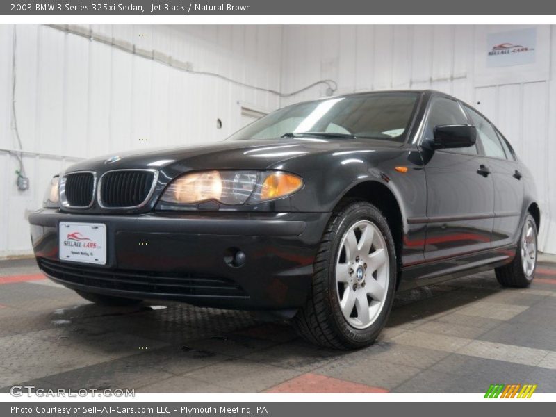 Jet Black / Natural Brown 2003 BMW 3 Series 325xi Sedan