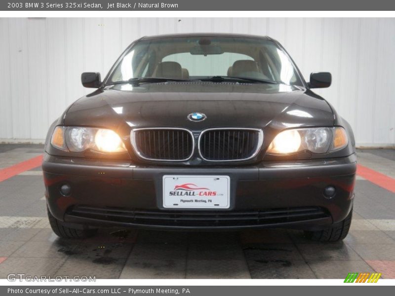 Jet Black / Natural Brown 2003 BMW 3 Series 325xi Sedan
